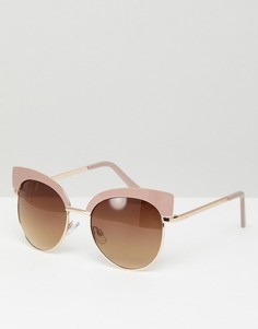 Розовые солнцезащитные очки кошачий глаз Aldo - Розовый