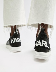 Черные беговые кроссовки Karl Lagerfeld Vektor - Черный