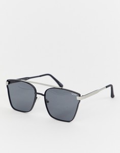Солнцезащитные очки-авиаторы Quay Australia - Черный