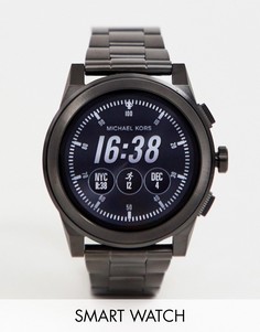 Мужские смарт-часы с черным циферблатом Michael Kors MKT5029 - Черный