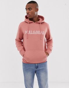 Pull and bear hoodie pink shop