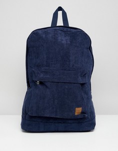 Вельветовый рюкзак Jack & Jones - Темно-синий