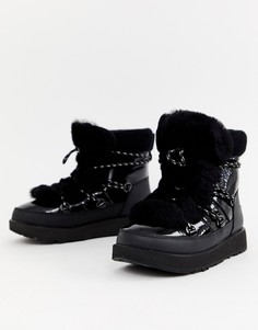 Черные непромокаемые ботинки Ugg Highland - Черный