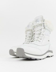 Белые стеганые горнолыжные сапоги Ugg Adirondack - Белый