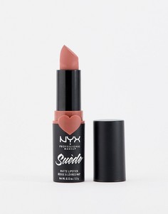 Матовая губная помада NYX Professional Makeup Suede - Brunch Me - Розовый