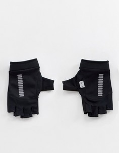 Черные перчатки без пальцев со светоотражающей отделкой ASOS 4505 - Серый