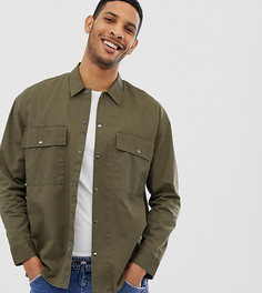 Рубашка со скрытой планкой Noak - Зеленый