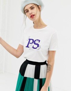 Футболка с логотипом PS by Paul Smith - Белый