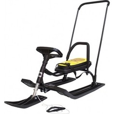 Снегокат Барс 140 GO GO Honey bear с П-образным толкателем Bars