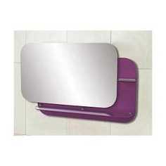Зеркало Меркана Адажио 80 см фиолетовое светодиод подсветка (27402)