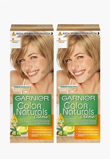 Краска для волос Garnier "Color Naturals", оттенок 8, Пшеница, 2 шт