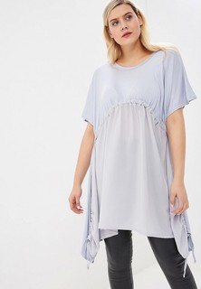 Туника LOST INK PLUS CHIFFON HEM DRAWSTRING TUNIC