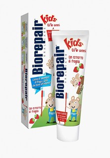 Зубная паста Biorepair 0-6 лет Junior Strawberry