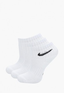 Носки 3 пары Nike KIDS PERFORMANCE CUSHIONED QUARTER TRAINING SOCKS (3 PAIR)