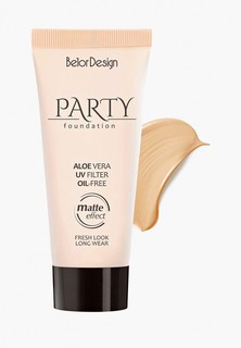 Тональное средство BelorDesign PARTY, тон 6 слоновая кость, 42 г