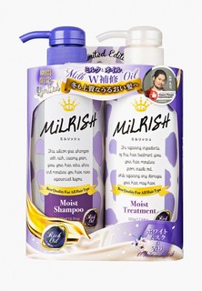 Набор для ухода за волосами Milrish Шампунь и Кондиционер с натуральными маслами Увлажнение и Восстановление 1 шт
