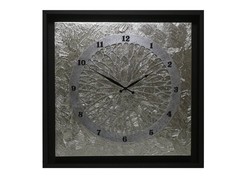 Настенные часы (mariarty) серебристый 60.0x60.0x4.0 см.