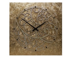 Настенные часы (mariarty) золотой 60x60x4 см.