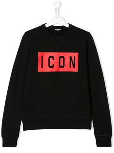 Dsquared2 Kids толстовка ICON с принтом