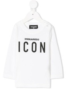 Dsquared2 Kids футболка с принтом ICON