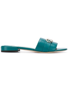 Jimmy Choo шлепанцы с логотипом