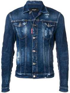 Dsquared2 укороченная джинсовая куртка