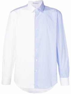 JW Anderson рубашка с контрастным дизайном