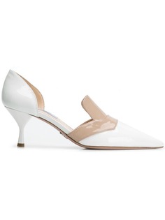 Prada colour-block pointed pumps