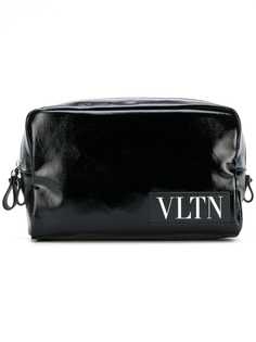 Valentino несессер Valentino Garavani VLTN с нашивкой логотипа