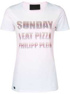 Philipp Plein Sunday I Eat Pizza T-shirt