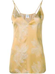 Forte Forte топ без рукавов с принтом