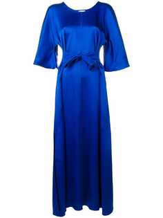 Forte Forte платье макси со шнуровкой спереди