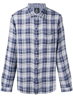 John Varvatos классическая рубашка в клетку