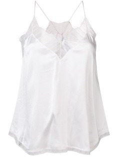 Iro топ с кружевной отделкой