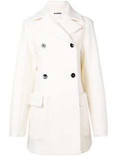Jil Sander классический двубортный плащ