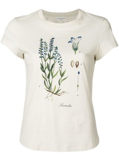 Sonia Rykiel футболка с растительным принтом