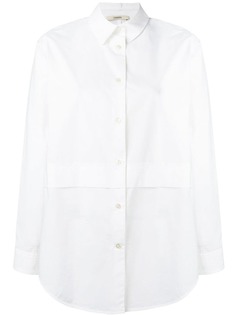 Odeeh рубашка со структурными плечами