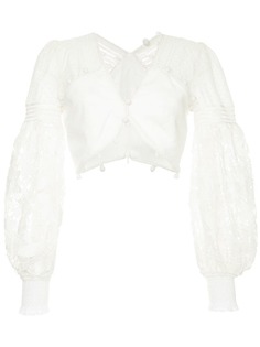 Zimmermann топ с помпонами