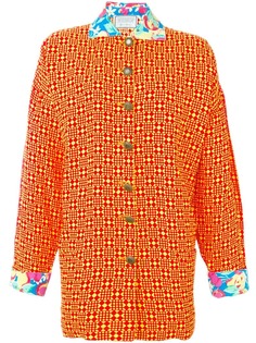 Versace Vintage пиджак свободного кроя