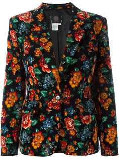 Kenzo Vintage пиджак с цветочным принтом