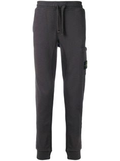 Stone Island спортивные брюки с эластичными манжетами