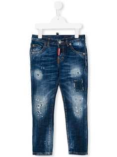 Dsquared2 Kids джинсы кроя слим