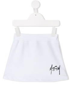 Msgm Kids юбка с логотипом