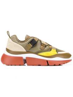 Chloé кроссовки на массивной подошве