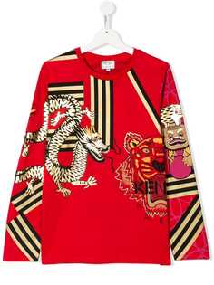 Kenzo Kids толстовка с логотипом