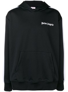 Palm Angels толстовка с капюшоном и принтом логотипа