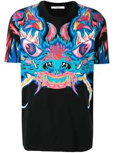 Givenchy футболка с принтом дракона