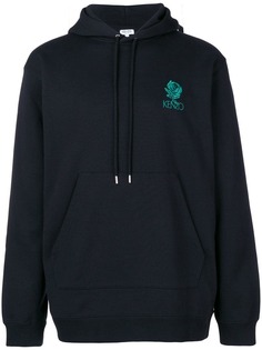 Kenzo толстовка с капюшоном и контрастным логотипом