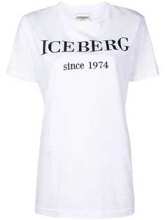 Iceberg футболка с логотипом