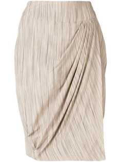Giorgio Armani Vintage юбка-шорты со складками